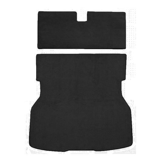 1983 Ford Mustang Hatchback Rear Fits Bench Rear Seat Cargo Cutpile Replacement Carpet Kit - 2-Piece - product image