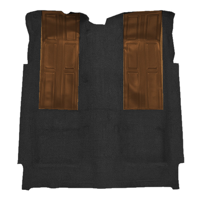 1972-1973 Ford Torino GT with 2 Fawn Inserts 2DR Auto Loop Molded Replacement Carpet Kit - 1-Piece - product image