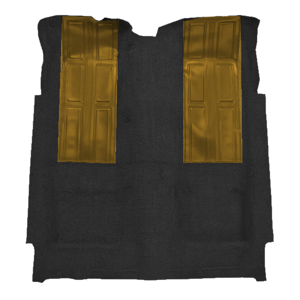 1973 Ford Torino GT with 2 Ivy Gold Inserts 2DR Auto Loop Molded Replacement Carpet Kit - 1-Piece - product image