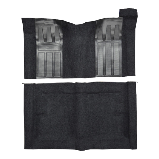 1969-1971 Ford Torino GT 2DR HT/FB Auto w/ 2 Black Ins Loop Molded Replacement Carpet Kit - 2-Piece - product image