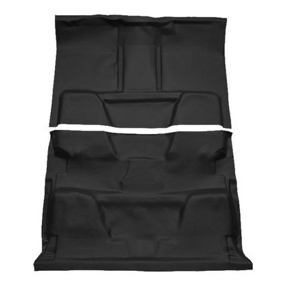 1973-1974 GMC C35/C3500 Crew Cab 2WD Auto/3spd Column Vinyl Molded Flooring - 2-Piece - product image