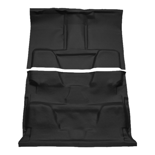 1979-1980 GMC C3500 Crew Cab 2WD Auto/3spd Column Vinyl Molded Flooring - 2-Piece - product image