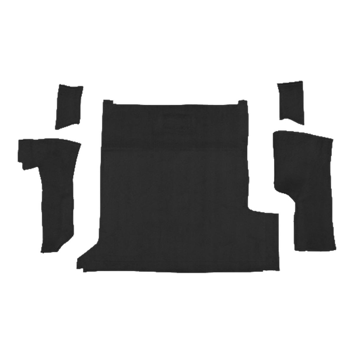 1992-1993 GMC Typhoon 2DR Cargo Area Cutpile Molded Replacement Carpet Kit - 5-Piece - product image