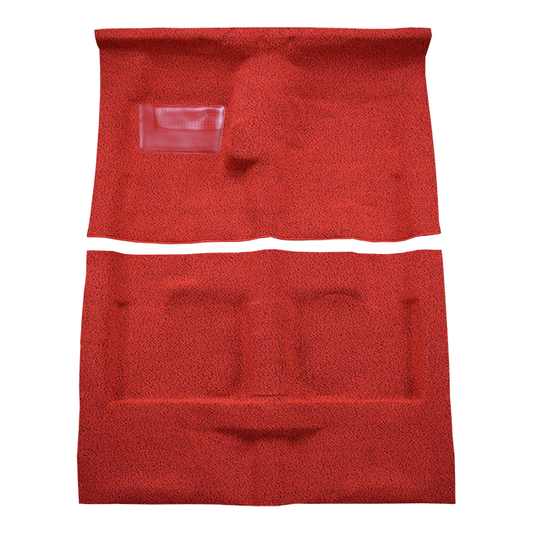 1962-1964 Plymouth Fury 2DR 4spd Tuxedo Molded Replacement Carpet Kit - 2-Piece - product image