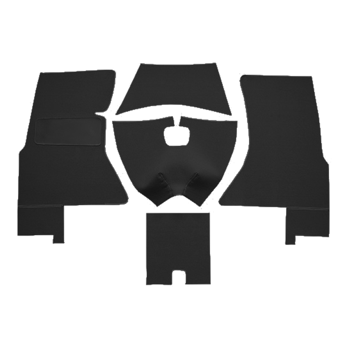 1959-1960 Chevrolet Corvette Complete Foam Loop Replacement Carpet Kit - 5-Piece - product image