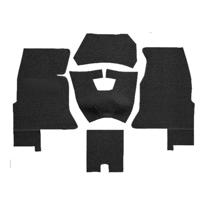 1961-1962 Chevrolet Corvette Complete Loop Replacement Carpet Kit - 5-Piece - product image