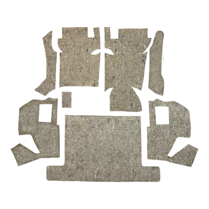 1968-1977 Chevrolet Corvette Complete Jute Pad Kit - 8-Piece - product image