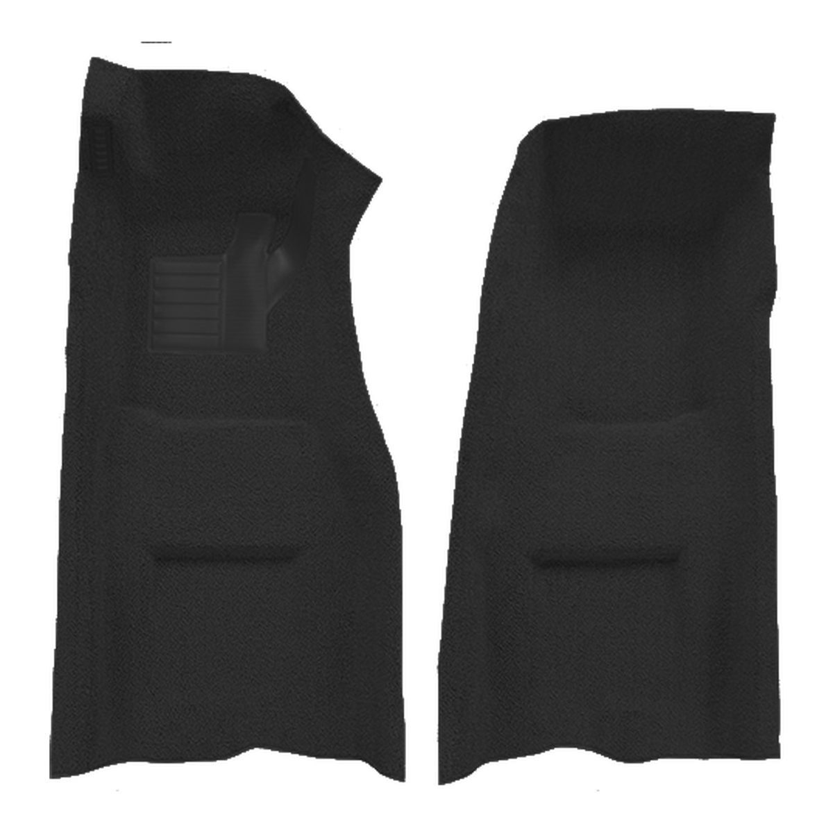 1970 Chevrolet Corvette 4spd Front with Pad Cutpile Molded Replacement Carpet Kit - 2-Piece - product image