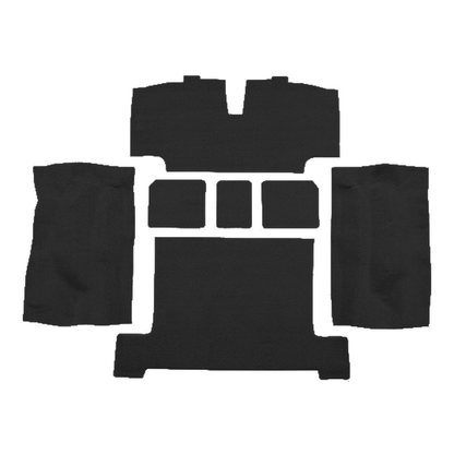 1969-1970 Chevrolet Corvette Rear with Pad Cutpile Molded Replacement Carpet Kit - 7-Piece - product image