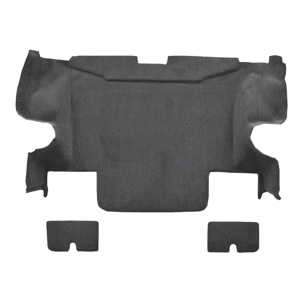 2005-2013 Chevy Corvette Conv Rear Truvette Molded Replacement Carpet Kit w/ Mass Backing - 3-Piece - product image