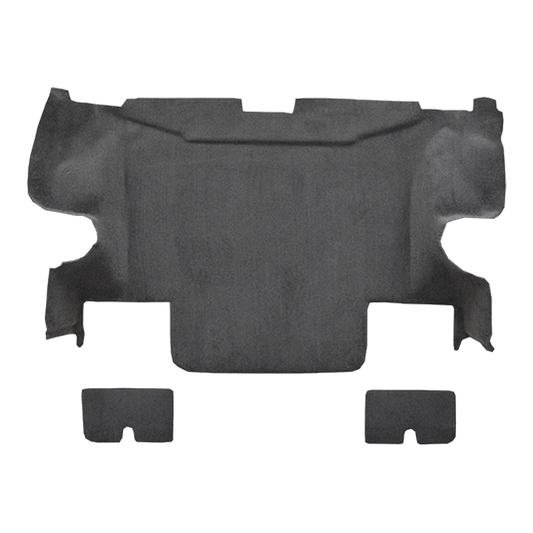 2005-2013 Chevy Corvette Conv Rear Truvette Molded Replacement Carpet Kit w/ Mass Backing - 3-Piece - product image