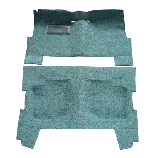 1960 Chevrolet Bel Air 4DR Sedan Tuxedo Molded Replacement Carpet Kit - 2-Piece - product image