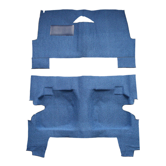 1960 Chevrolet Bel Air 4DR Hardtop Tuxedo Molded Replacement Carpet Kit - 2-Piece - product image