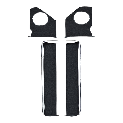 1964 Chevrolet Impala Door & Kick Panel Inserts without Air 2DR Loop Replacement Carpet Kit - 4-Piece - product image
