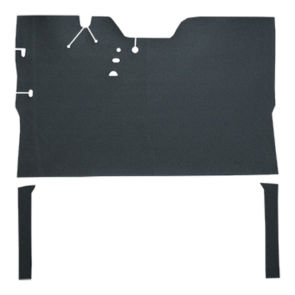 1947-1954 Chevrolet Truck Reg Cab Front with Side Extensions Vinyl Flooring - 3-Piece - product image