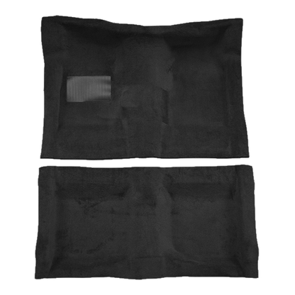 Illustration of 1968-1969 American Motors Javelin ACC Loop molded carpet in 01 Black, digitally r...