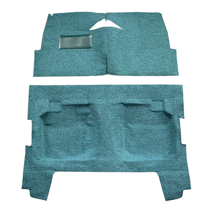 1959 Chevrolet Biscayne 4DR Sedan Tuxedo Molded Replacement Carpet Kit - 2-Piece - product image