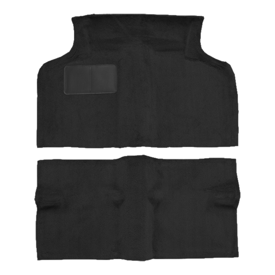 1975-1979 Honda Civic CVCC 2DR Hatchback Auto/Manual Pass Area Cutpile Molded Carpet - 2 Piece
