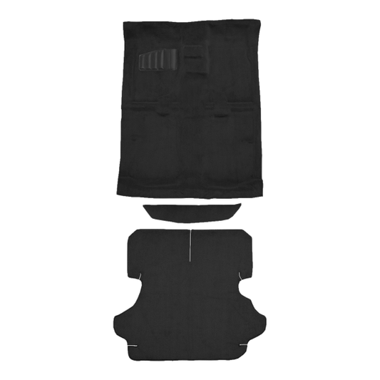 1997-2001 Honda CR-V Complete Cutpile Molded Carpet - 3 Piece