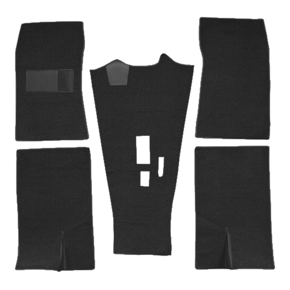 1970 Nissan 1600 Roadster Pass Area Loop Carpet - 5 Piece