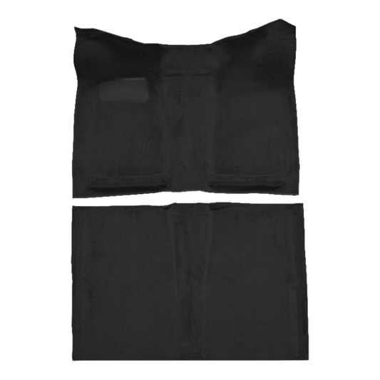 1986 Nissan D21 Ext Cab Cutpile Molded Carpet - 2 Piece