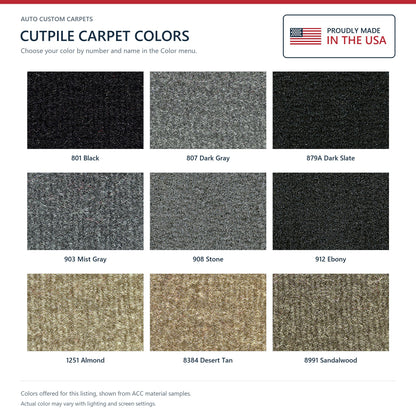 2008-2016 Ford F-250 Super Duty Super Cab 4 Suicide Doors Ext Cutpile Replacement Carpet Kit - 1-Piece - product details imag