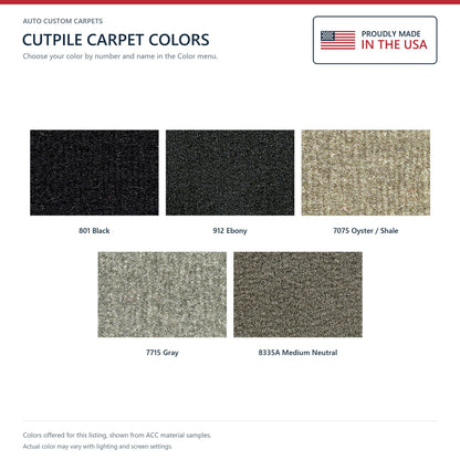 2004-2007 Chevrolet Malibu Maxx LT 5DR Wagon Cutpile Molded Replacement Carpet Kit - 1-Piece - product details image 9