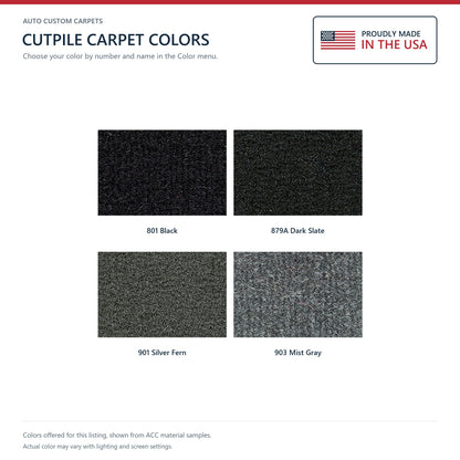 2005-2010 Jeep Grand Cherokee Pass Area Cutpile Replacement Carpet Kit w/ Mass Backing - 1-Piece - product details image 6