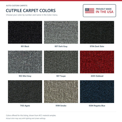 1998-2002 Dodge Ram 2500 Quad Cab 4 Door Cutpile Molded Replacement Carpet Kit - 1-Piece - product details image 9