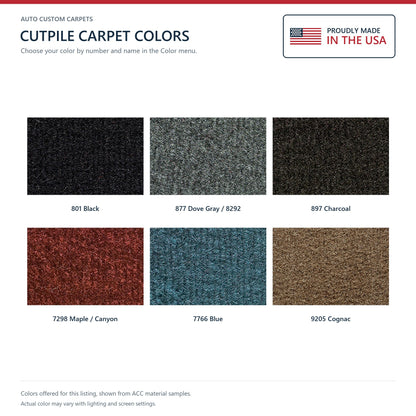 1988-1989 GMC R3500 Rear Cab Wall Cutpile Replacement Carpet Kit - 1-Piece - product details image 5