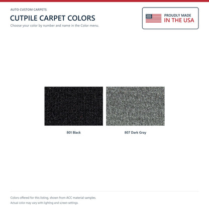 ACC Cutpile color options for this listing - Proudly Made in the USA