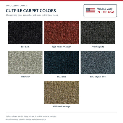 1992-1997 Buick Skylark 2DR Cutpile Molded Replacement Carpet Kit - 1-Piece - product details image 9