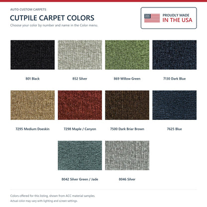 1980-1983 Buick Estate Wagon 4DR Cutpile Molded Replacement Carpet Kit - 1-Piece - product details image 9
