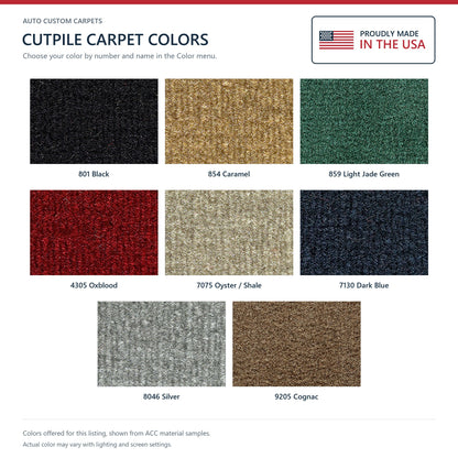 1977-1981 Chrysler LeBaron 4DR Cutpile Molded Replacement Carpet Kit - 1-Piece - product details image 9