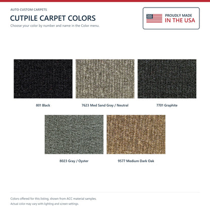 1997-1999 Oldsmobile Cutlass 2DR/4DR Cutpile Molded Replacement Carpet Kit - 1-Piece - product details image 9