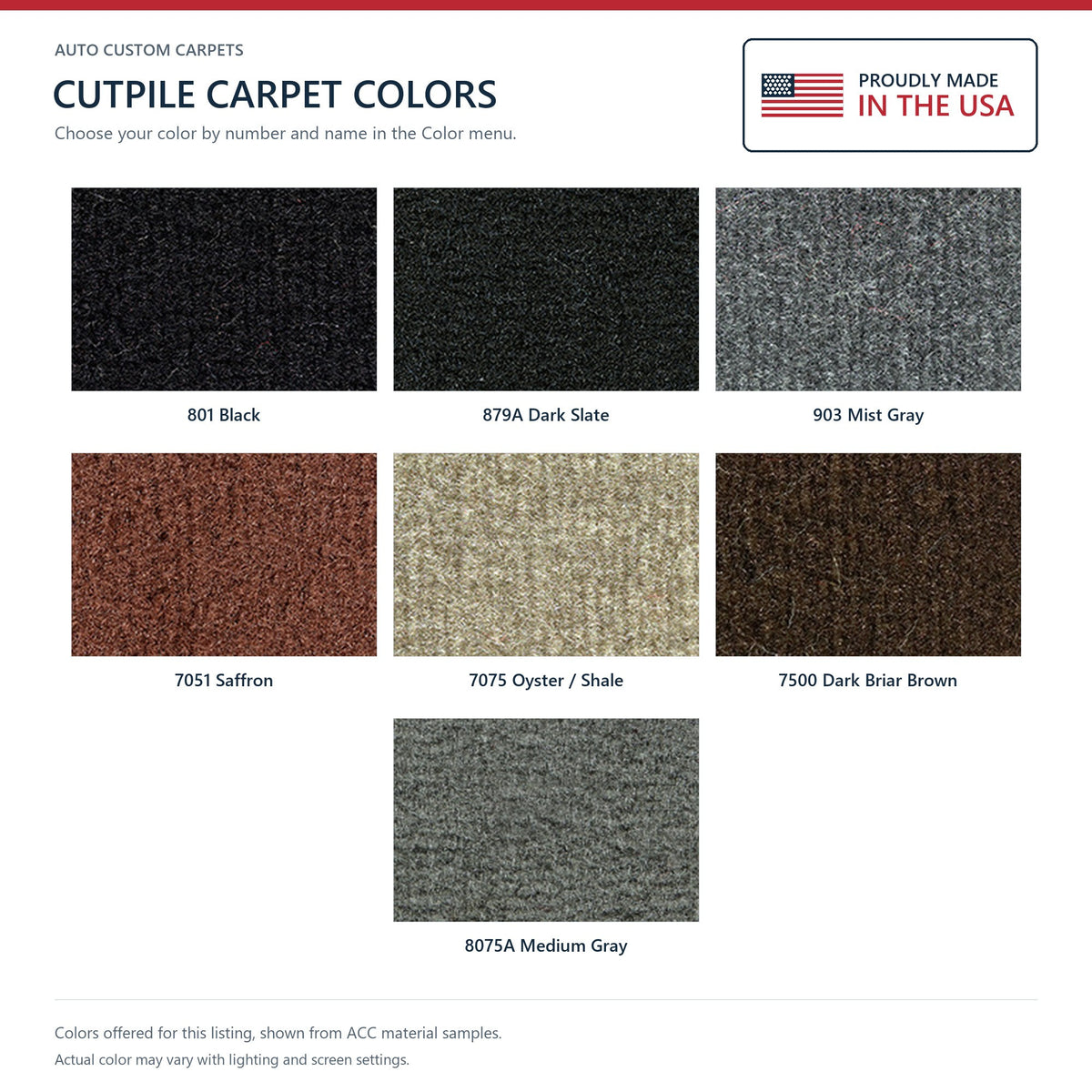 2011-2018 Ram 3500 4DR Crew Cab Cutpile Molded Replacement Carpet Kit - 1-Piece - product details image 8