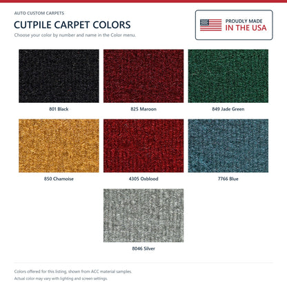 1977-1979 Ford Thunderbird 2DR Cutpile Molded Replacement Carpet Kit - 1-Piece - product details image 9