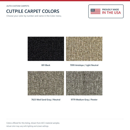 2002-2006 Cadillac Escalade 4DR Complete Cutpile Molded Replacement Carpet Kit - 2-Piece - product details image 9