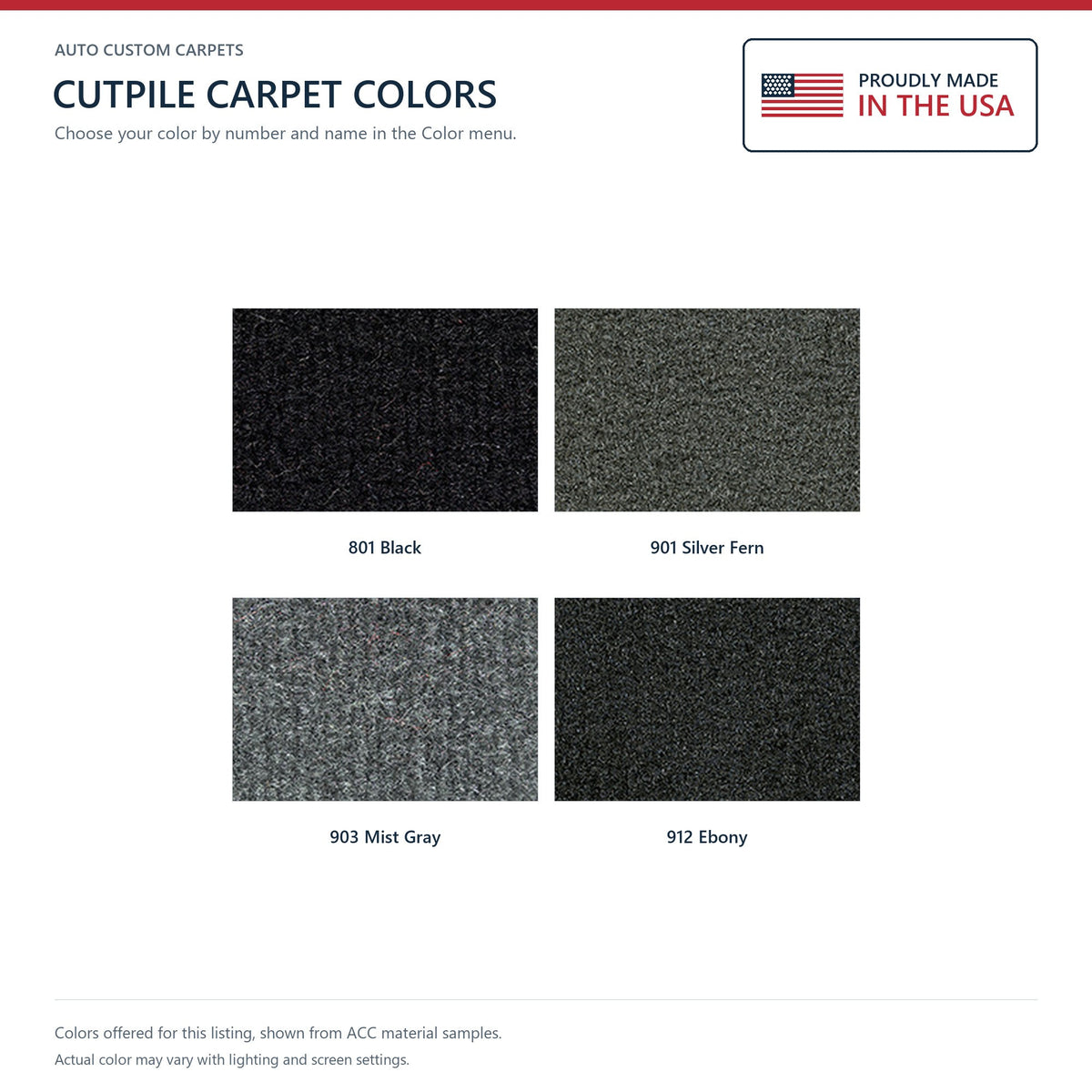 2005-2010 Dodge Dakota Crew Cab/Quad Cab Cutpile Molded Replacement Carpet Kit - 1-Piece - product details image 9