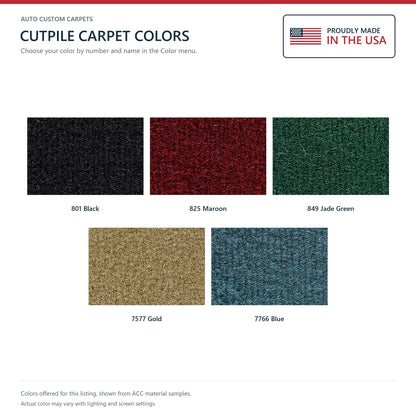 1974-1976 Ford Torino 4DR Cutpile Molded Replacement Carpet Kit - 1-Piece - product details image 9