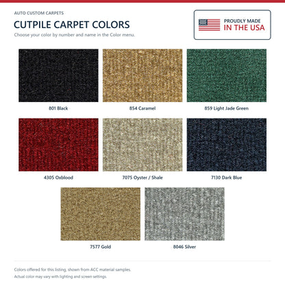 1978-1981 Chrysler Town & Country 4DR Cutpile Molded Replacement Carpet Kit - 1-Piece - product details image 9