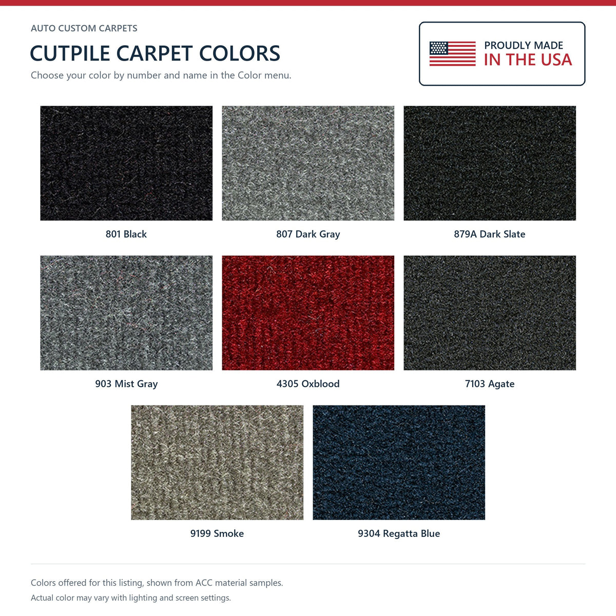 1998-2001 Dodge Ram 1500 Quad Cab 4 Door Cutpile Molded Replacement Carpet Kit - 1-Piece - product details image 9