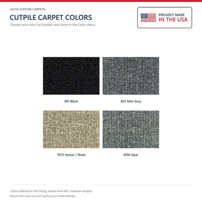 2016-2025 Chevrolet Malibu 4DR Cutpile Molded Replacement Carpet Kit - 3-Piece - product details image 9
