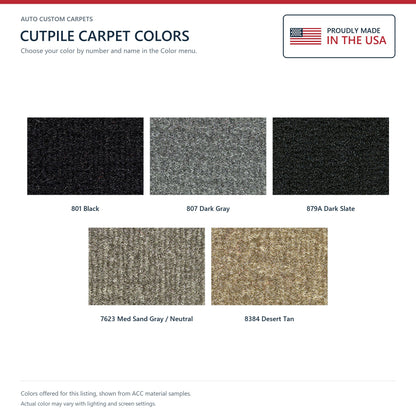 ACC Cutpile color options for this listing - Proudly Made in the USA