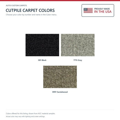 ACC Cutpile color options for this listing - Proudly Made in the USA