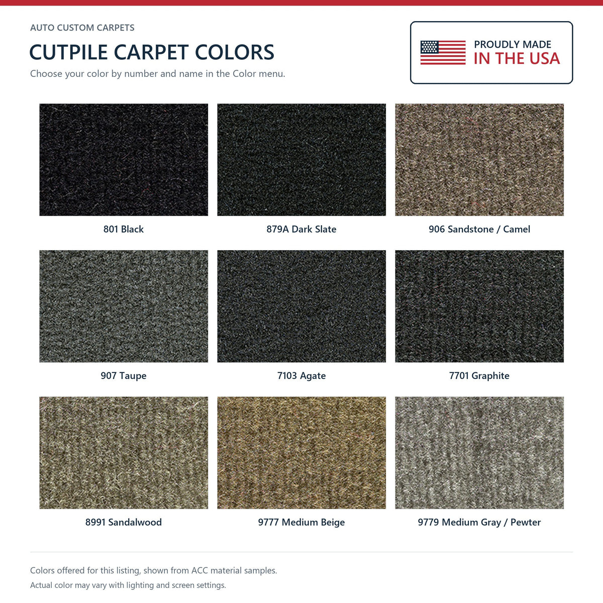 1999-2004 Jeep Grand Cherokee 4DR Cargo Area Cutpile Molded Replacement Carpet Kit - 2-Piece - product details image 7