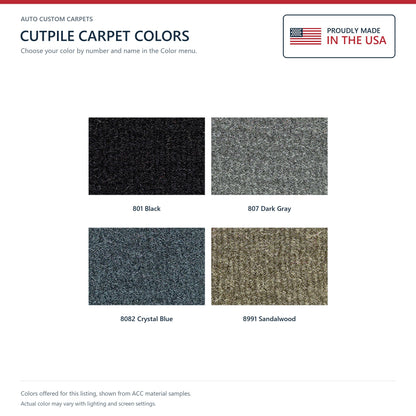 ACC Cutpile color options for this listing - Proudly Made in the USA
