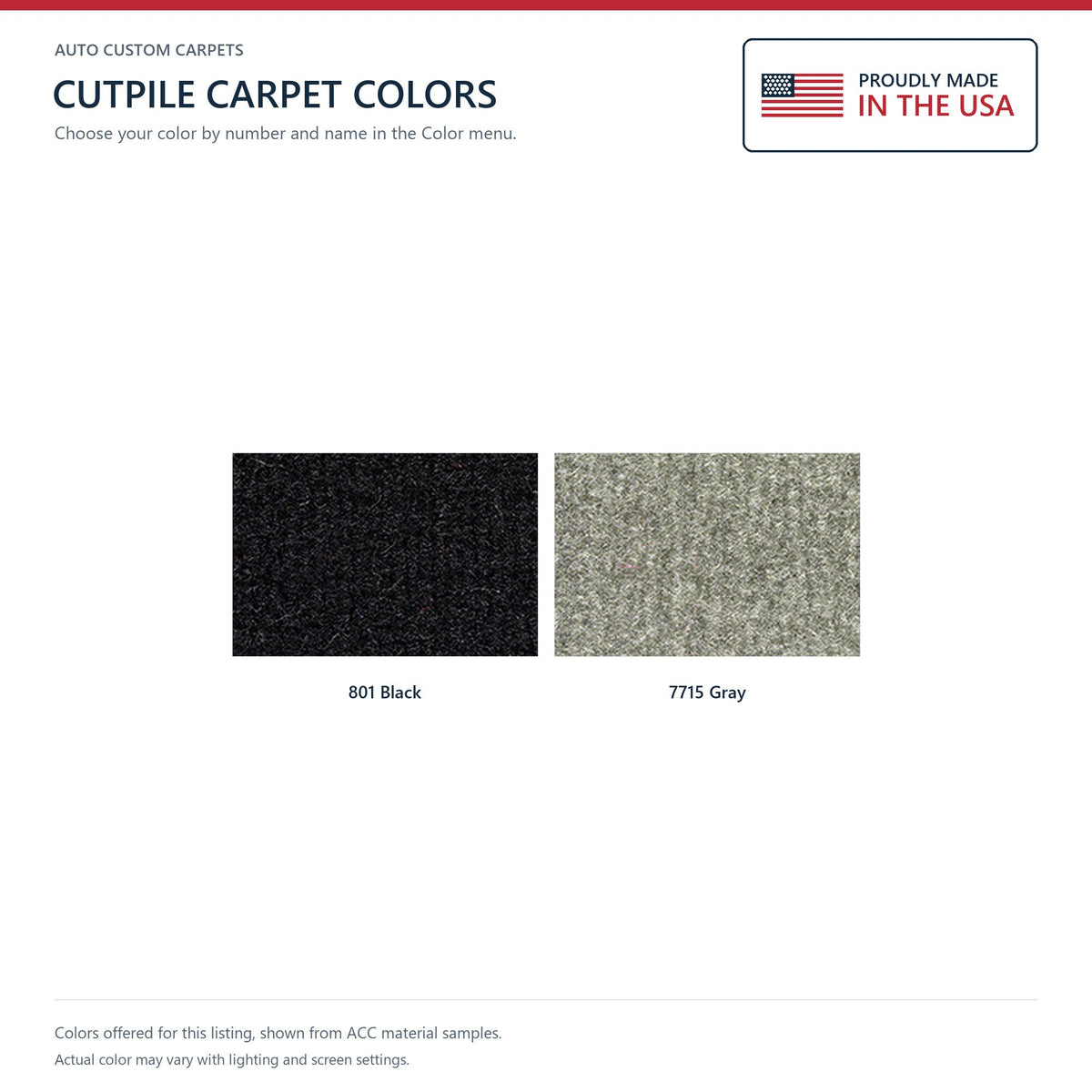 1994-1996 Chevrolet Impala SS 4DR No Heel Pad Cutpile Molded Replacement Carpet Kit - 1-Piece - product details image 7