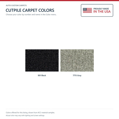 1994-1996 Chevrolet Impala SS 4DR No Heel Pad Cutpile Molded Replacement Carpet Kit - 1-Piece - product details image 7