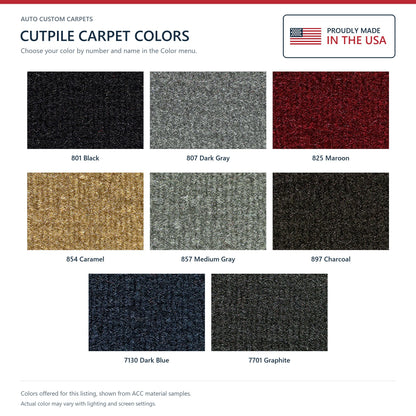 ACC Cutpile color options for this listing - Proudly Made in the USA